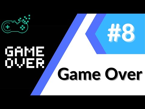 PixelPAD Tutorial: Space Shooter #8 - Game Over