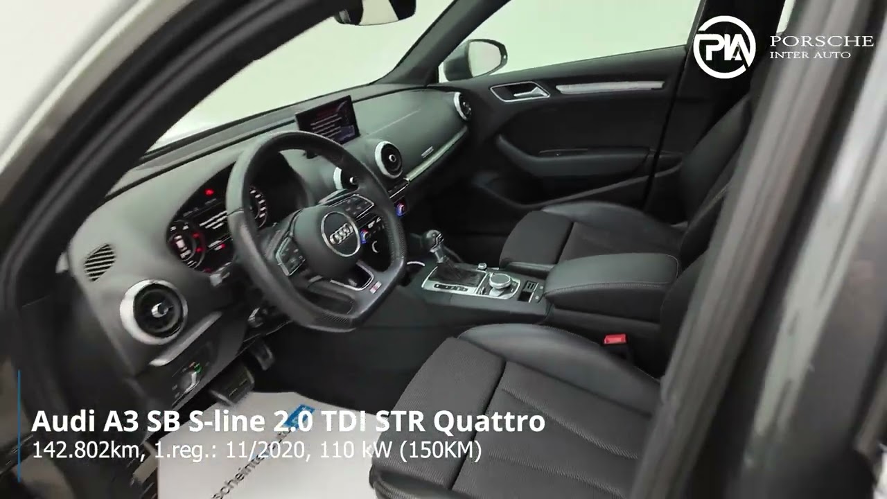 Audi A3 SB S-line 2.0 TDI STR Quattro