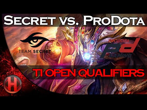 Team Secret vs. ProDota - TI6 Open Qualifiers Dota 2