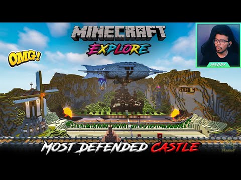 Most Defended Castle 🏰 | RedStone Builds | Minecraft Explore | in Telugu | Maddy Telugu Gamer