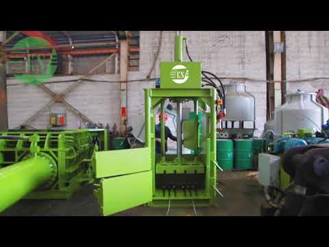 Foshan Keshang YJ-150 HYDRAULIC BALING PRESS FOR WASTE, PET BOTTLES AND GARBAGE