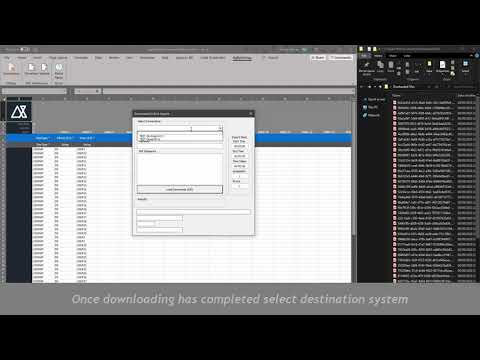 Unit4 ERP Document Download/Upload Via Excel using Webservices