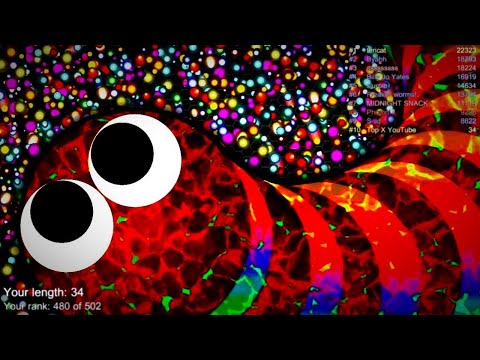 Slither.io A.I. Epic Skin Slitherio Best Gameplay - T-Rex Skin - Slither.io Vip - World Record
