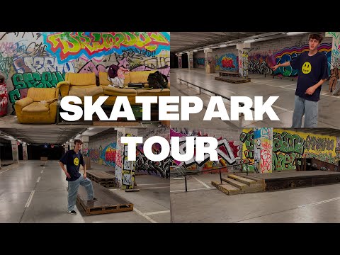 Inside our Skatepark | SKATEPARK TOUR
