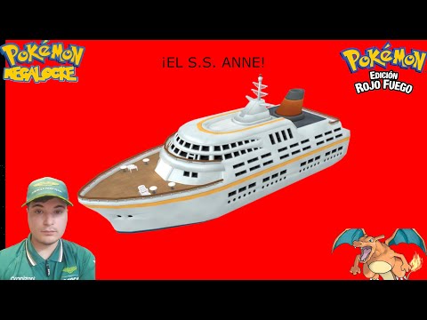POKÉMON ROJO FUEGO MEGALOCKE Ep. 6. ¡El S.S. Anne!