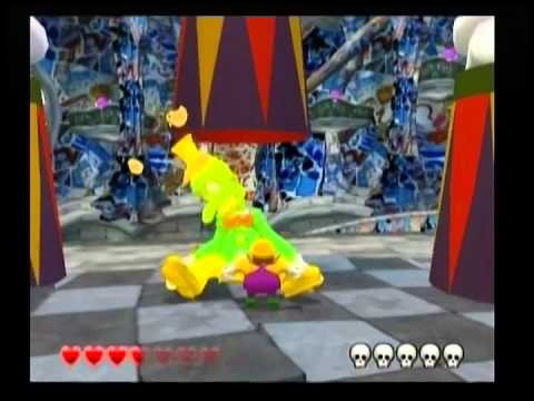 Let's Play Wario World - #14. Mirror Mansion Boss: Mean Emcee