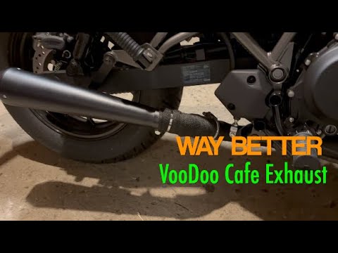 Eliminating the Stock Exhaust! (2024 Kawasaki Eliminator Voodoo Muffler Install)