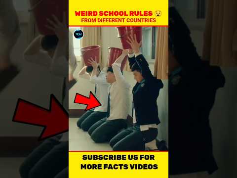 Weird School Rules From Different Countries #school #shorts