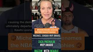 Michelle Beadle RENAMES the NBA Awards 🤣 | The Spread #shorts #nbaawards #nbamemes