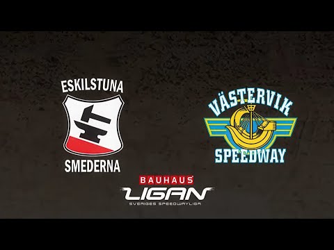 Swedish Bauhaus-Ligan: Final , 1st Leg . Eskilstuna Smederna v Västervik Speedway , 16.09.2025