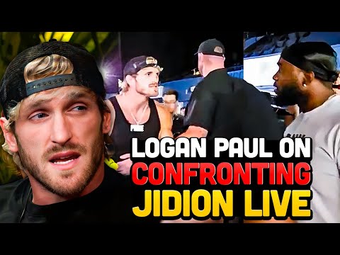 Logan Paul On CONFRONTING JiDion Live