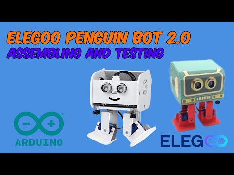 Elegoo Penguin Bot 2.0 Assembly & Testing - Timelapse tutorial