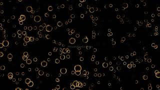 Golden bubbles Bokeh Full HD 1920x1080p | Soap Bubbles Background Video | Royalty Free Footages