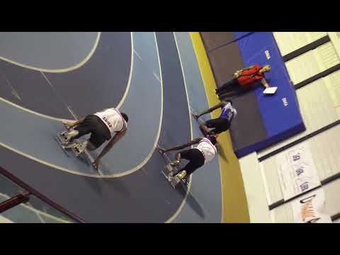 200M JUM/ F1/F2 Championnats régionaux en salle Cadets Juniors  EAUBONNE 03/02/2018