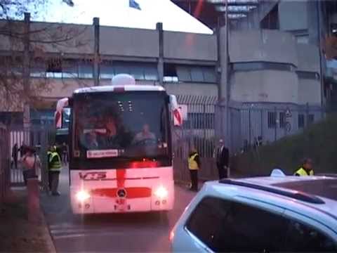 USCITA DEL PADOVA DALLO STADIO DOPO IL DERBY