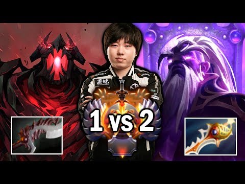 PAPARAZI Shadow Fiend vs Rapier Void Spirit — Top 1 MMR vs Top 2 MMR Dota 2