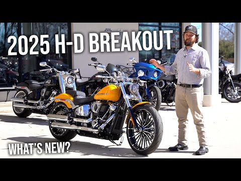 Is THIS the BEST Harley-Davidson Breakout yet? 2025 H-D Softail Breakout Overview