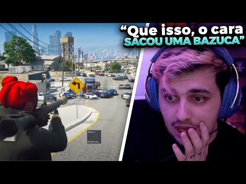GABE REAGE A BAZUC4 NO NOPIXEL GRINGO!