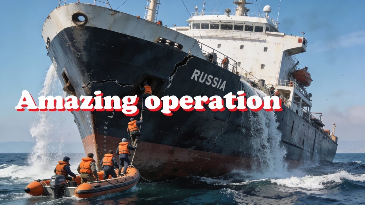 UKRAINE STOPPED THE SHIPMENT OF NUCLEAR REACTORS FROM RUSSIA TO NORTH KOREA BY SINKING PUTIN’S SHIP