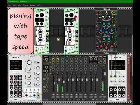 VCV Tape Recorder Improvisation