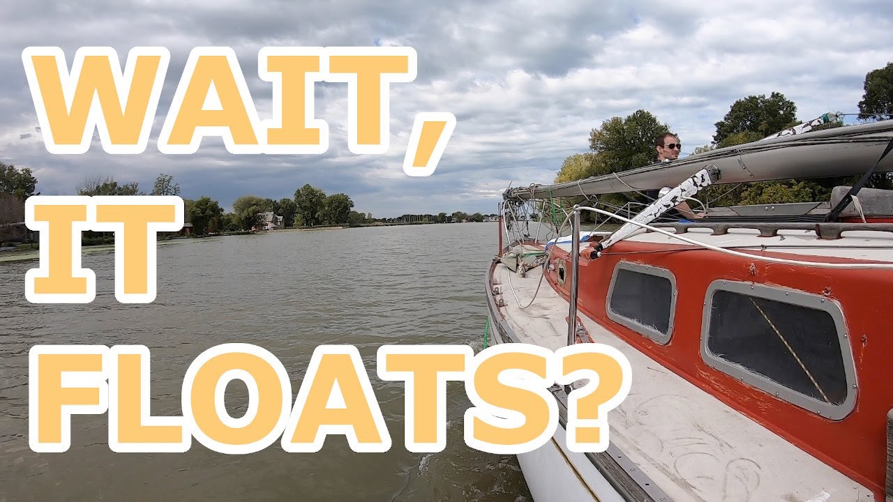 STOP SINKING SAILBOAT! Episode 106 - Lady K Sailing