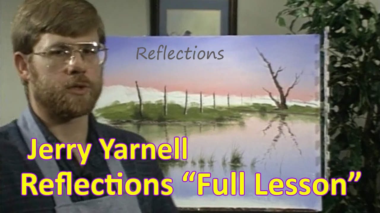 How to Paint Realistic Reflections | Jerry Yarnell Acrylic Tutorial 