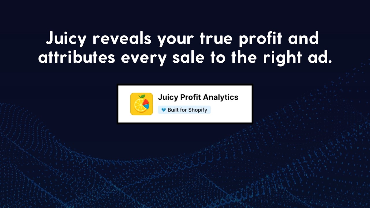Juicy Profit Analytics Demo