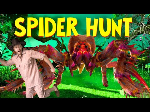 We're Going on a Spider Hunt | 🕷️ Educational Adventure with Explorer Riley