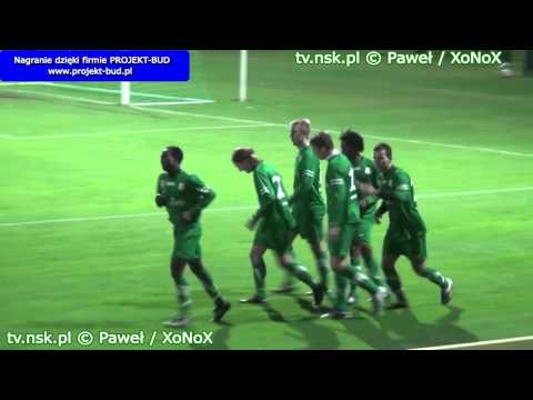 tv.nsk.pl 2011-10-12 MKS Świt Nowy Dwór Maz. - OKS 1945 Olsztyn 3-1 (2-1) Strzałkowski 3-1