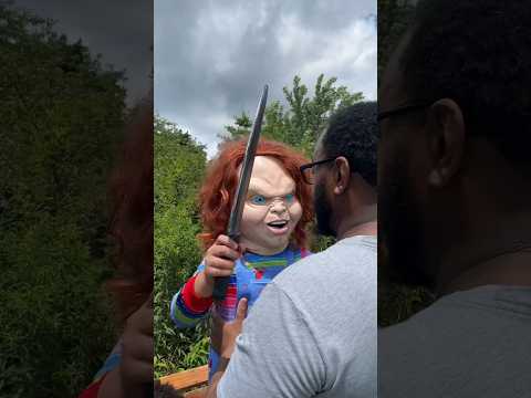 CHUCKY DOLL ATTACKS!! #chucky #chuckydoll