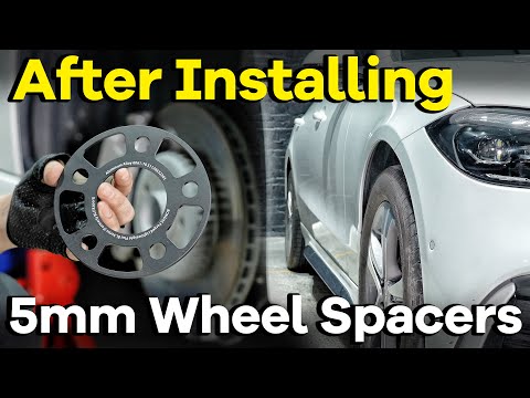 5mm Wheel Spacers Before and After | BONOSS Mercedes Aftermarket Accessories (formerly bloxsport)