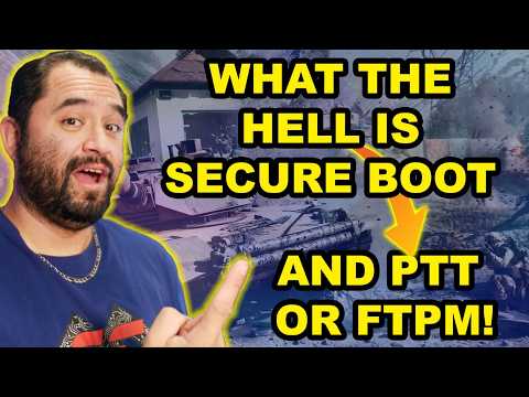 How to enable SECURE BOOT (& PTT or fTPM) on your PC & Laptop to play BATTLEFIELD 6!