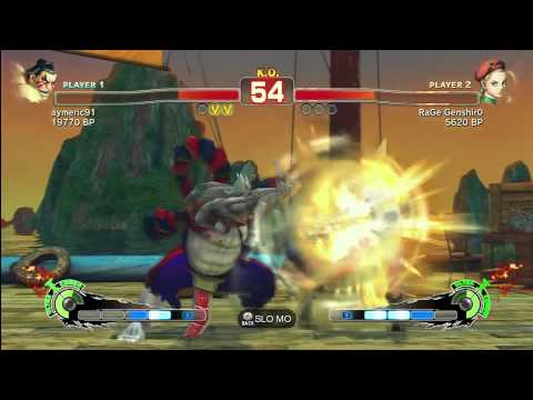 SSF4 [HO] aymeric91 vs RaGe Genshir0 [CA]