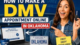How to make a DMV appointment online in Oklahoma
