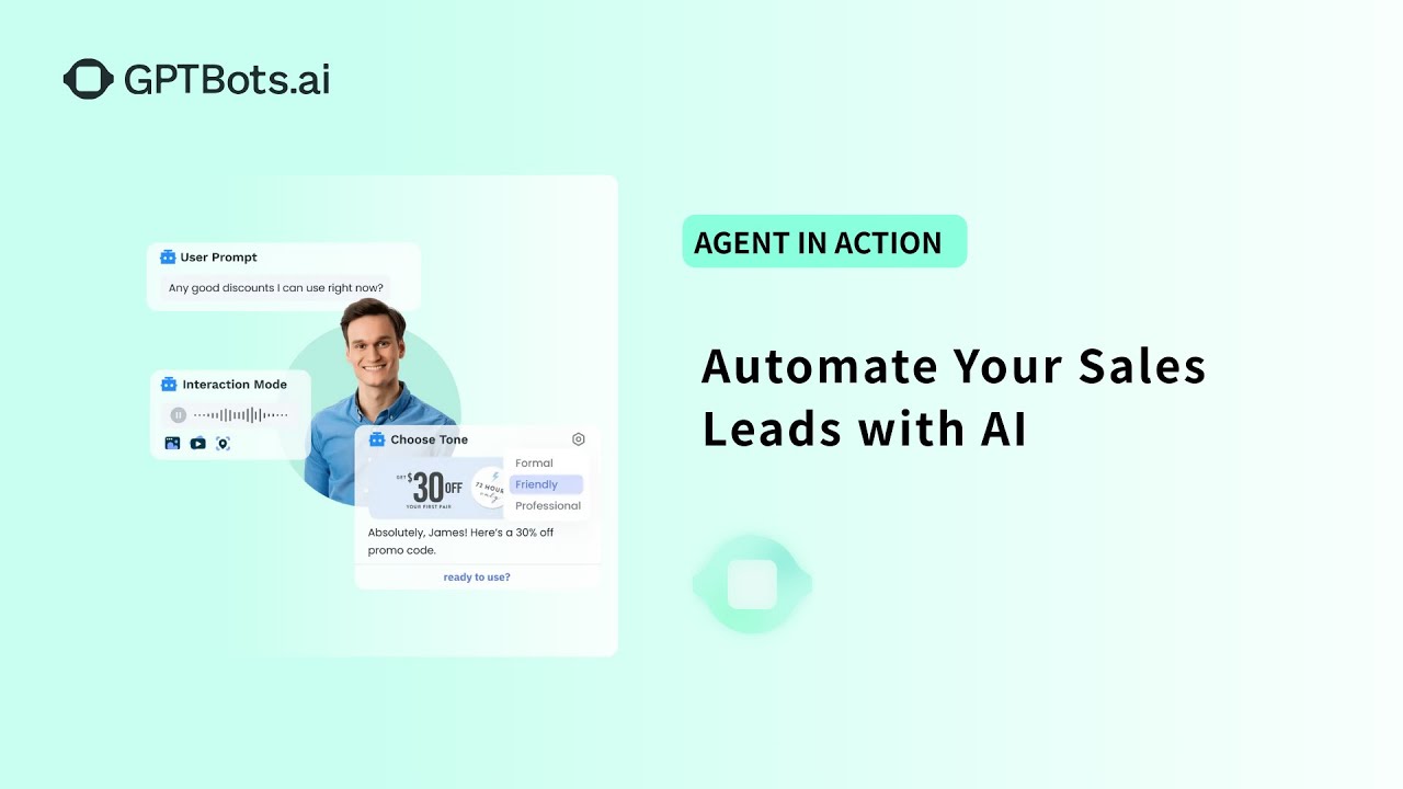 AI Sales Agent : No-Code Automation with Google Sheets & Calendar