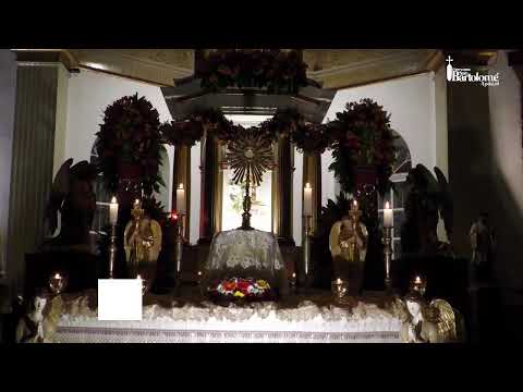 Solemne Hora Santa Parroquia San Bartolomé Apóstol, Barva-Heredia