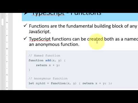 Function In Typescript With Example Anonymous Function Call In Typescript Typescript Function Ex