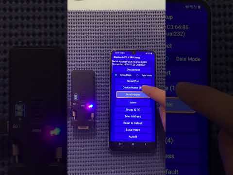 Bluetooth V2.1 SPP Setup