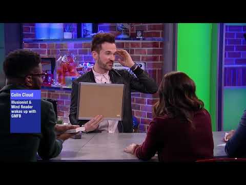 Illusionist Colin Cloud wows the crew of 'Good Morning Football'   Dec 5, 2018
