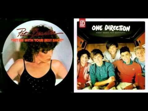 Hit Me With Your Best Shot + What Makes You Beautiful (Mashup)