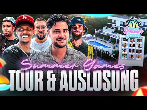 ELIGELLA SUMMER GAMES MIT 15 STREAMERN IN KROATIEN!🇭🇷 VILLA TOUR + TEAM AUSLOSUNG 🏡🔥