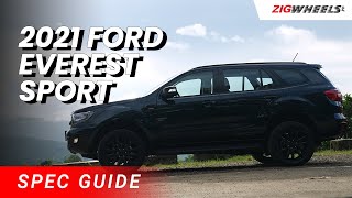 2021 Ford Everest Sport Spec Guide | Zigwheels.Ph