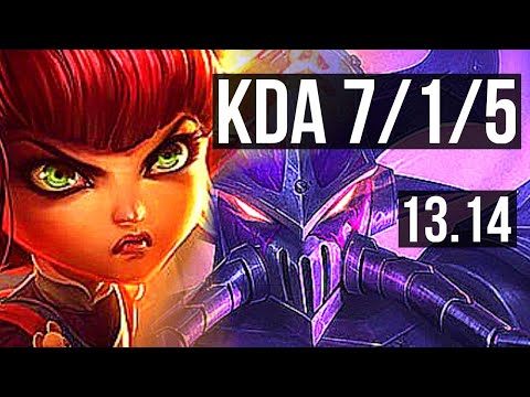 ANNIE vs KASSADIN (MID) | 3.4M mastery, 1700+ games, 7/1/5, Dominating | EUW Master | 13.14