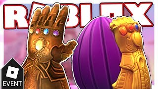 Egg Hunt 2019 Scrambled In Time Infinity Gauntlet Thủ Thuật May - event how to get the thanos egg and the infinity gauntlet in egg hunt