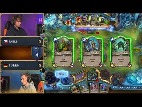 HCT Winter Semifinals: Faeli vs Burro - Dreamhack Hearthstone Sweden 2018 | Day 3 Playoffs