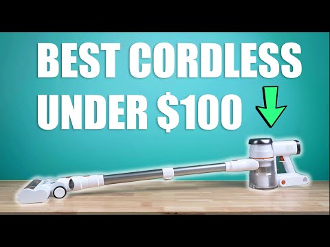 Tikom V500 Cordless Vacuum Cleaner for Home, 40000Pa/450W Stick Vacuum with LED Touch Screen, Charging Wall Dock, Anti-Tangle, Lightweight Handheld Vacuum for Pet Hair, Hard Floor, Carpet, Blue video review thumbnail