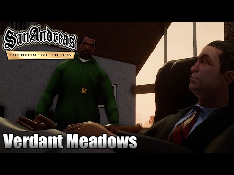 GTA SAN ANDREAS DEFINITIVE EDITION - Mission #68 - Verdant Meadows (4K 60FPS)