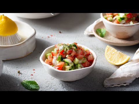 Simple and Refreshing: How to Make Shirazi Salad