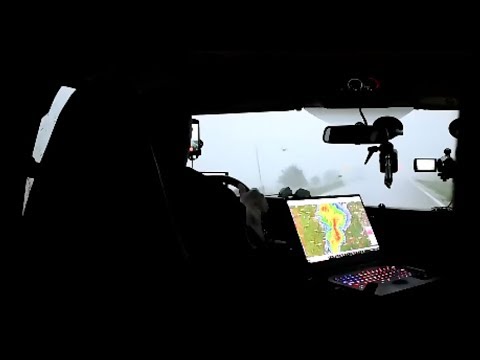 HIT BY TORNADO - Storm Chasing Van Overturns