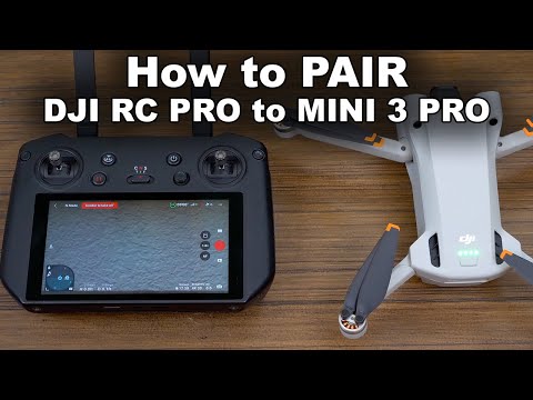 How to pair DJI RC PRO to Mini 3 PRO